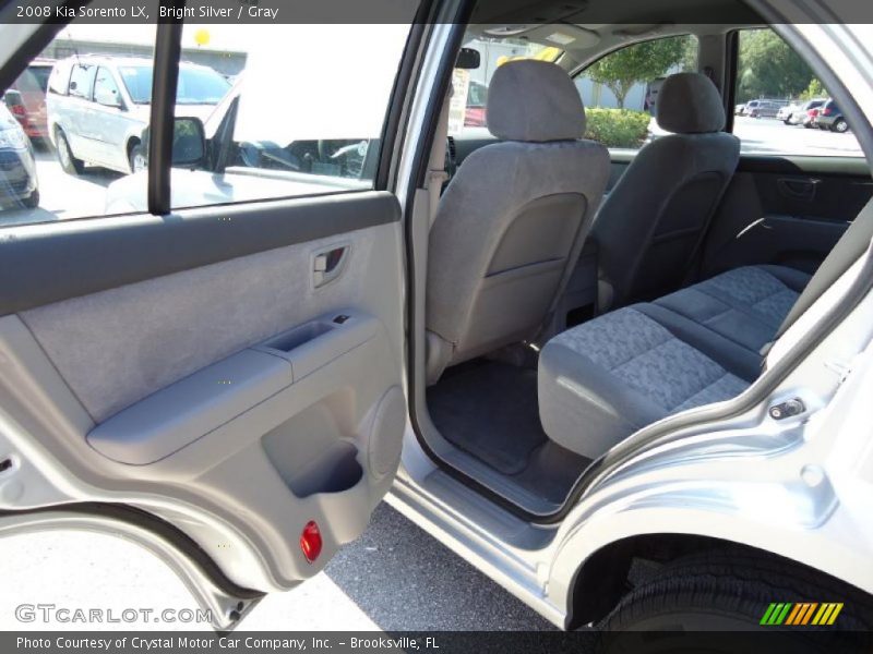 Bright Silver / Gray 2008 Kia Sorento LX