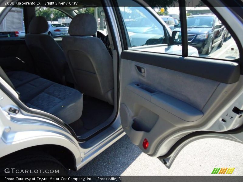 Bright Silver / Gray 2008 Kia Sorento LX