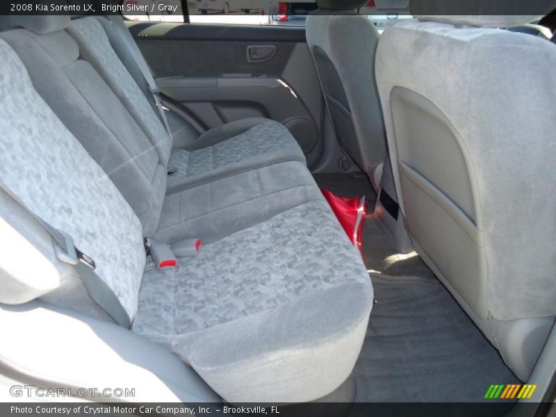 Bright Silver / Gray 2008 Kia Sorento LX
