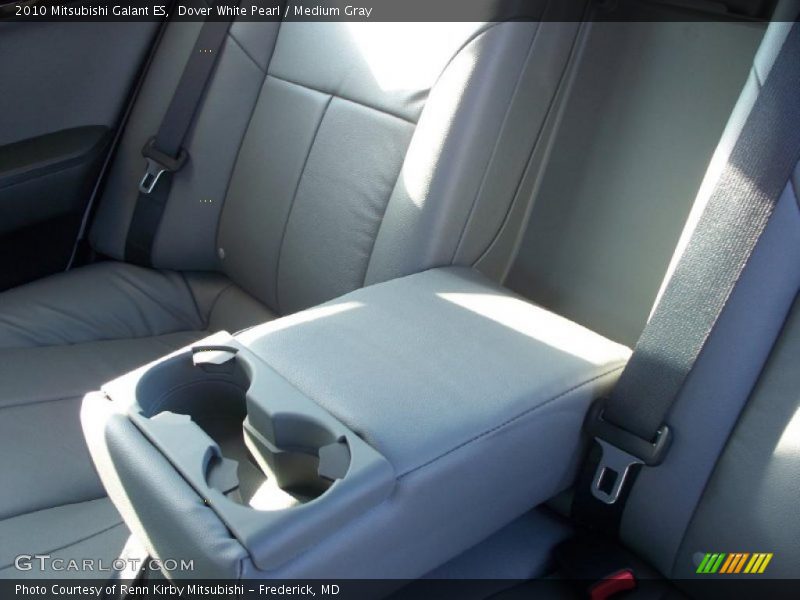 Dover White Pearl / Medium Gray 2010 Mitsubishi Galant ES