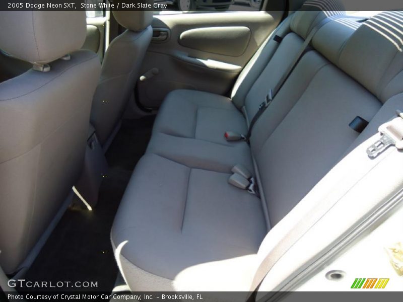 Stone White / Dark Slate Gray 2005 Dodge Neon SXT
