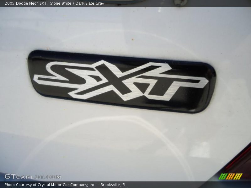 Stone White / Dark Slate Gray 2005 Dodge Neon SXT