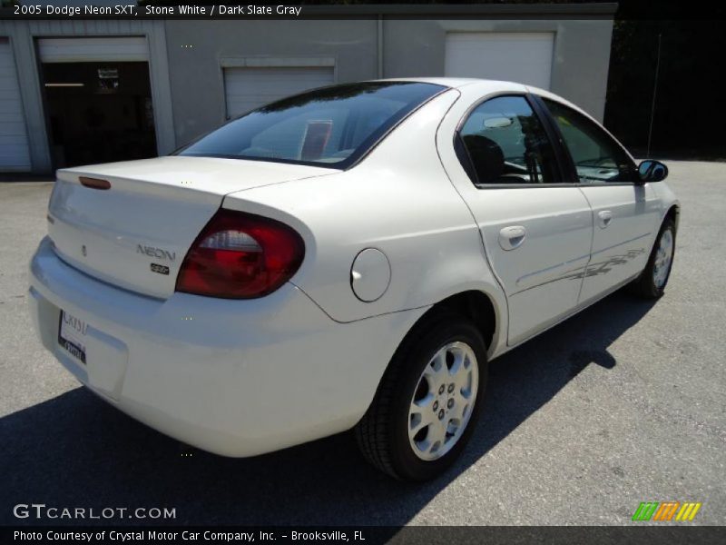 Stone White / Dark Slate Gray 2005 Dodge Neon SXT
