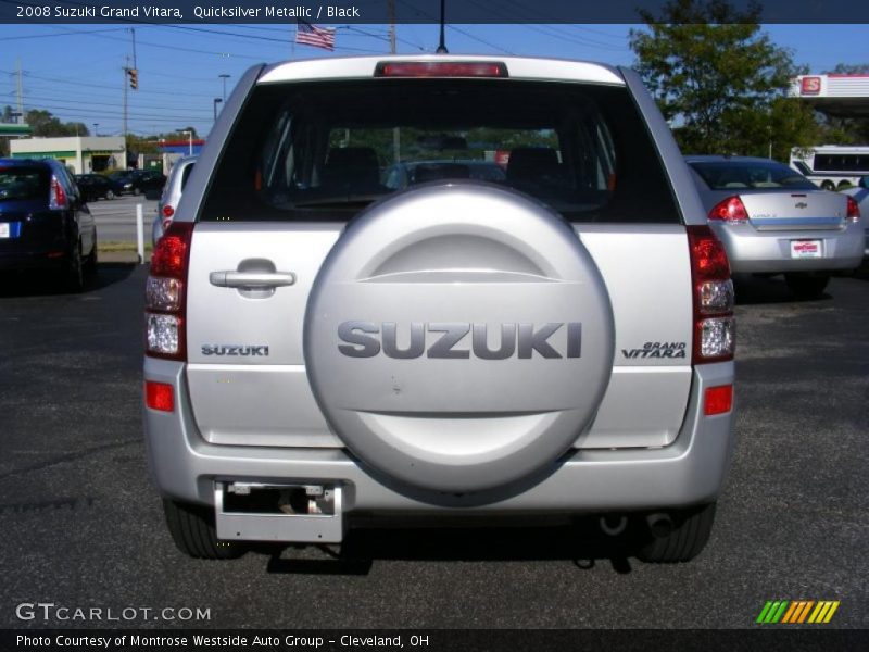 Quicksilver Metallic / Black 2008 Suzuki Grand Vitara