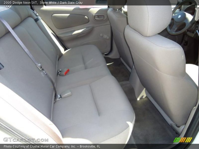Stone White / Dark Slate Gray 2005 Dodge Neon SXT