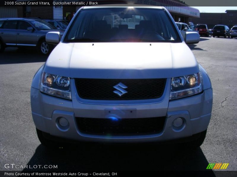 Quicksilver Metallic / Black 2008 Suzuki Grand Vitara