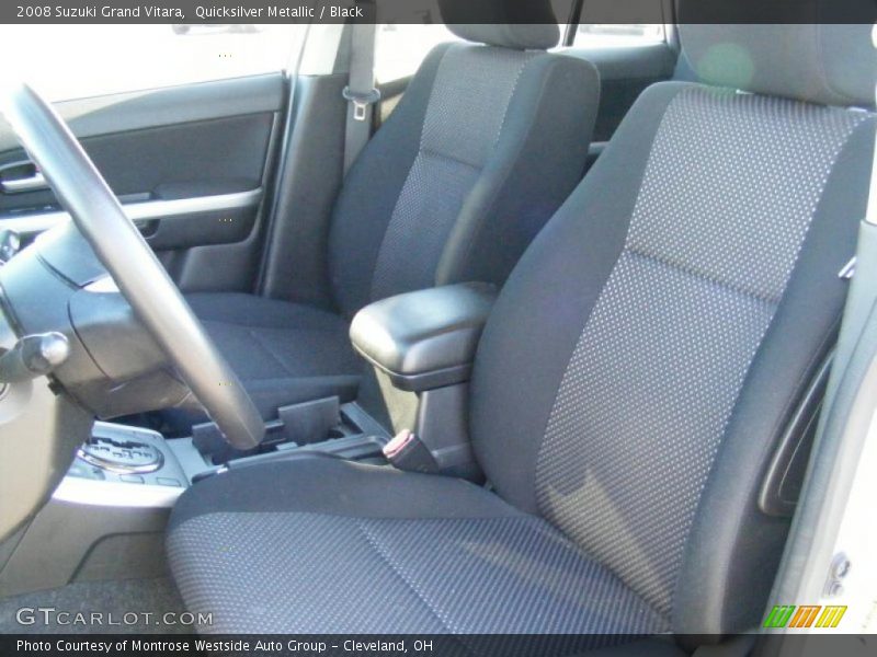 Quicksilver Metallic / Black 2008 Suzuki Grand Vitara