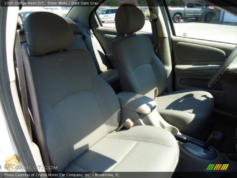 Stone White / Dark Slate Gray 2005 Dodge Neon SXT
