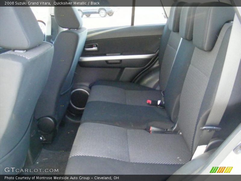 Quicksilver Metallic / Black 2008 Suzuki Grand Vitara