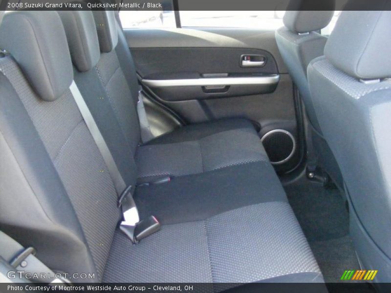 Quicksilver Metallic / Black 2008 Suzuki Grand Vitara