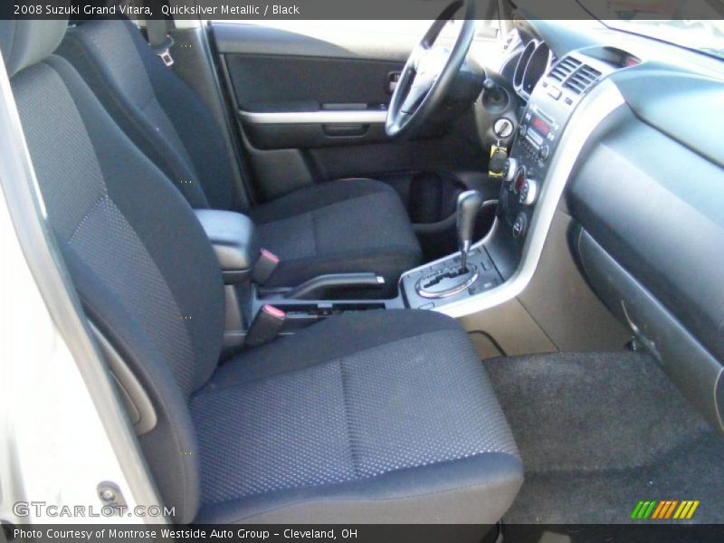 Quicksilver Metallic / Black 2008 Suzuki Grand Vitara