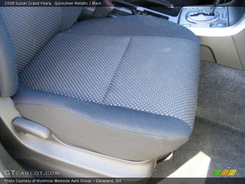 Quicksilver Metallic / Black 2008 Suzuki Grand Vitara