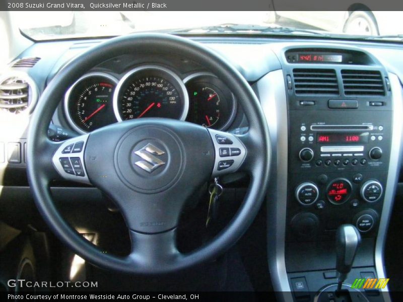 Quicksilver Metallic / Black 2008 Suzuki Grand Vitara
