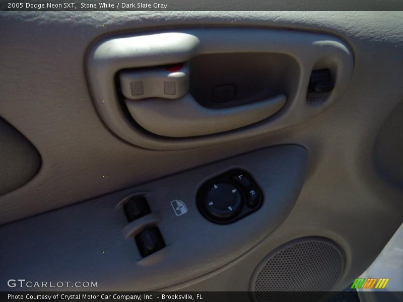 Stone White / Dark Slate Gray 2005 Dodge Neon SXT