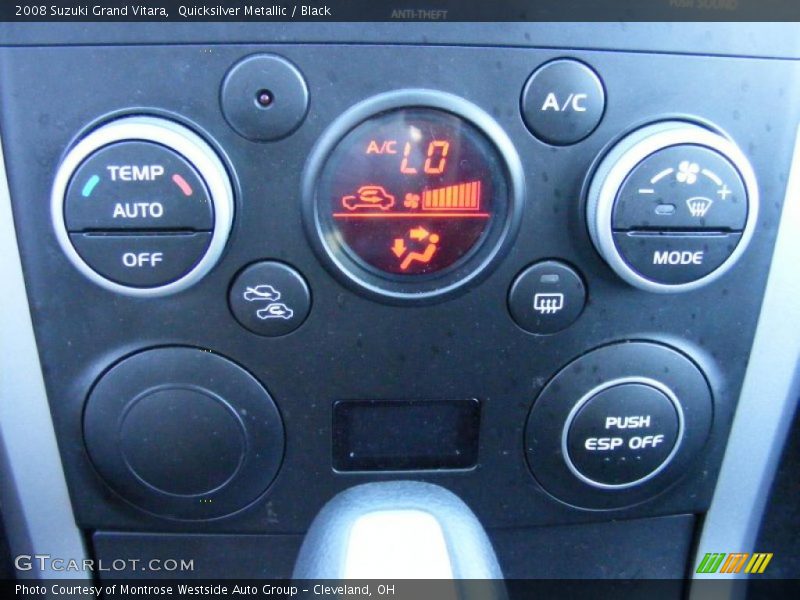 Quicksilver Metallic / Black 2008 Suzuki Grand Vitara