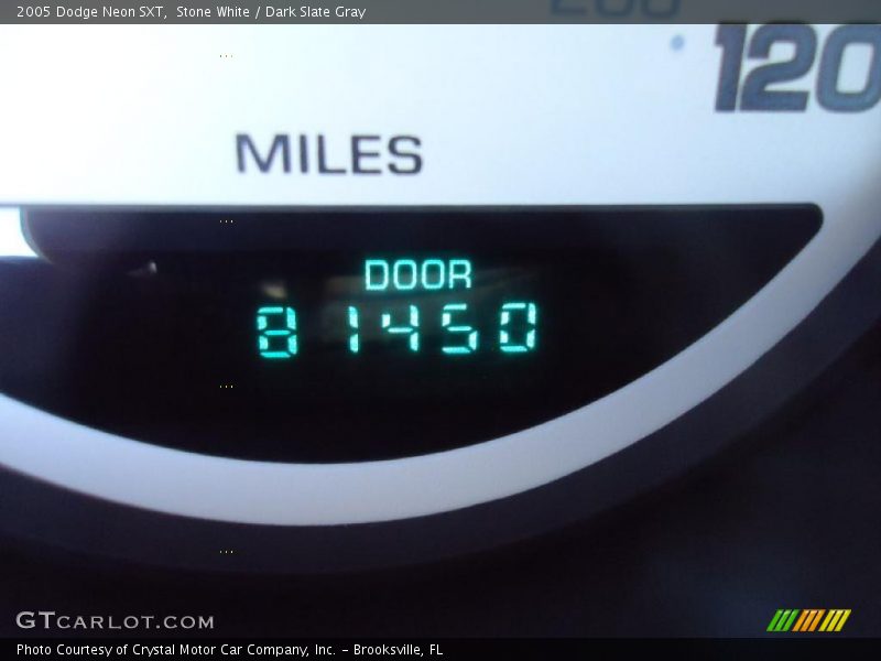 Stone White / Dark Slate Gray 2005 Dodge Neon SXT