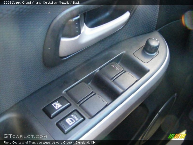 Quicksilver Metallic / Black 2008 Suzuki Grand Vitara