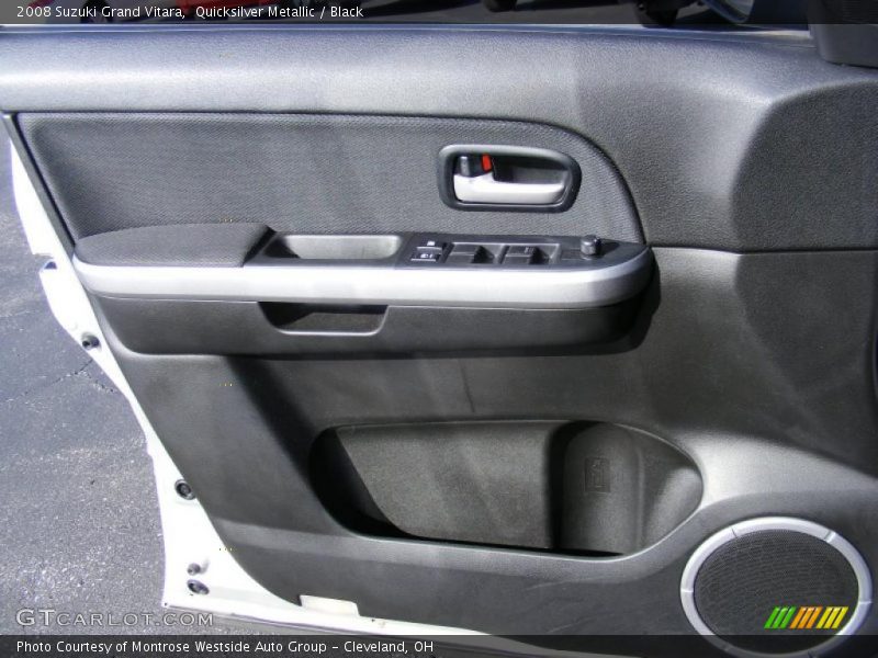 Quicksilver Metallic / Black 2008 Suzuki Grand Vitara