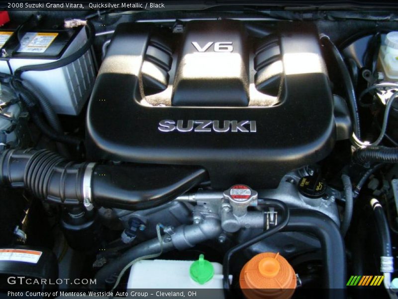 Quicksilver Metallic / Black 2008 Suzuki Grand Vitara