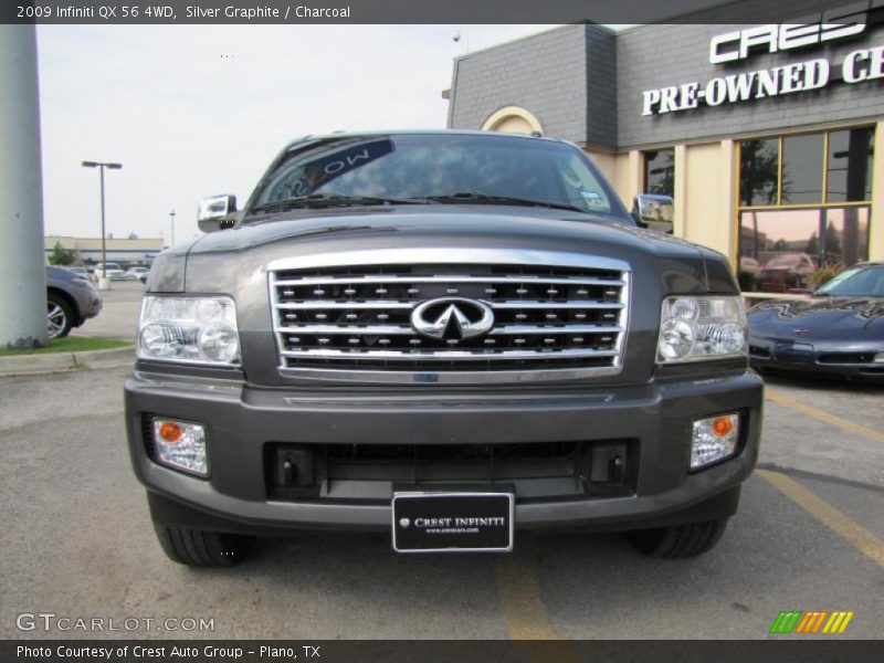 Silver Graphite / Charcoal 2009 Infiniti QX 56 4WD