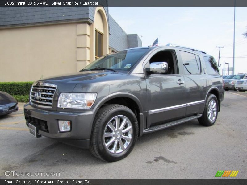 Silver Graphite / Charcoal 2009 Infiniti QX 56 4WD