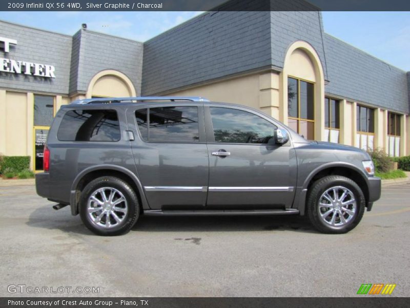 Silver Graphite / Charcoal 2009 Infiniti QX 56 4WD