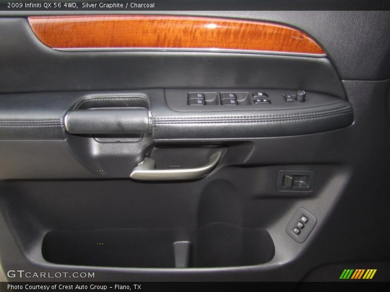 Silver Graphite / Charcoal 2009 Infiniti QX 56 4WD