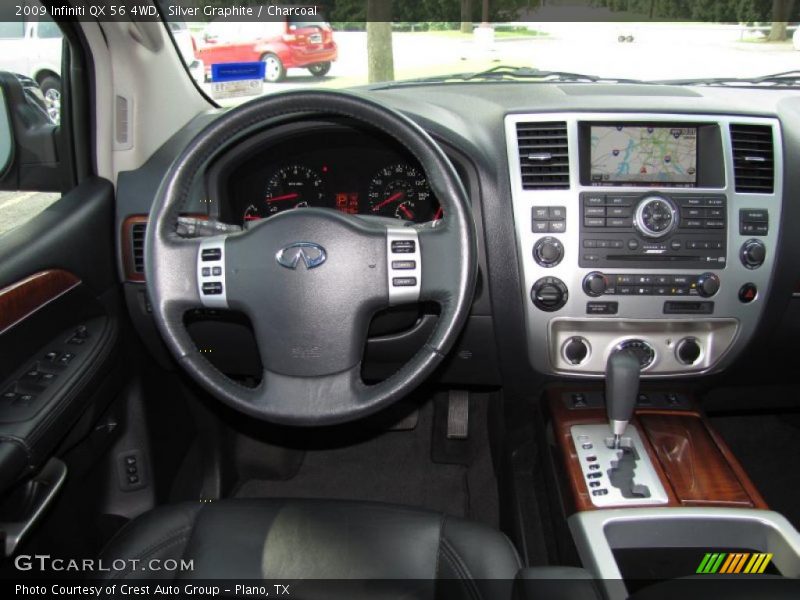 Silver Graphite / Charcoal 2009 Infiniti QX 56 4WD