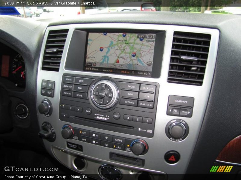 Silver Graphite / Charcoal 2009 Infiniti QX 56 4WD