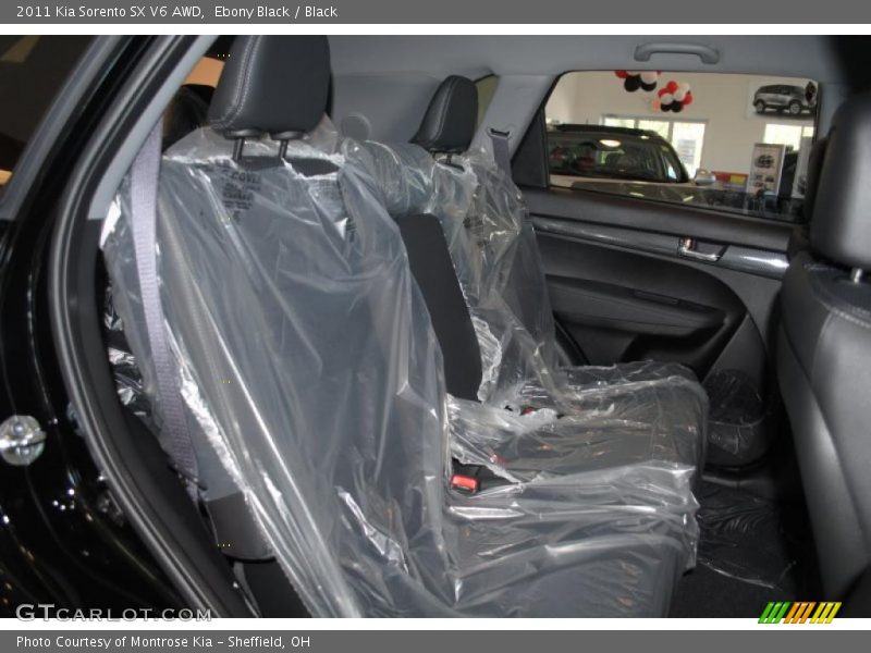 Ebony Black / Black 2011 Kia Sorento SX V6 AWD