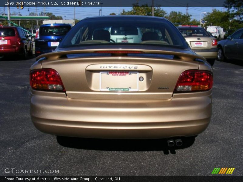 Gold Metallic / Neutral 1999 Oldsmobile Intrigue GLS