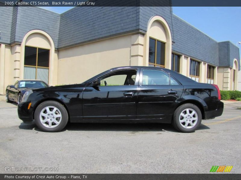 Black Raven / Light Gray 2005 Cadillac CTS Sedan