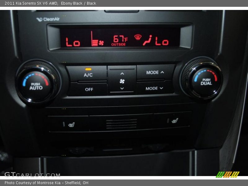 Ebony Black / Black 2011 Kia Sorento SX V6 AWD