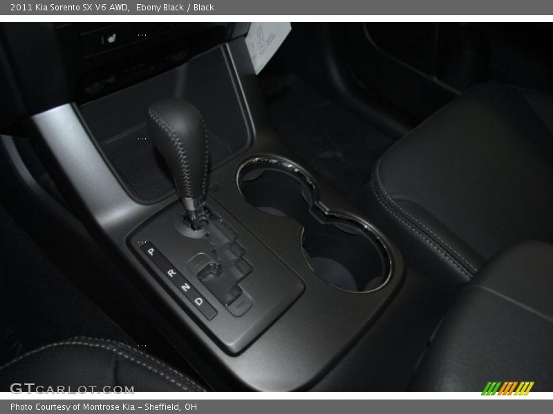 Ebony Black / Black 2011 Kia Sorento SX V6 AWD