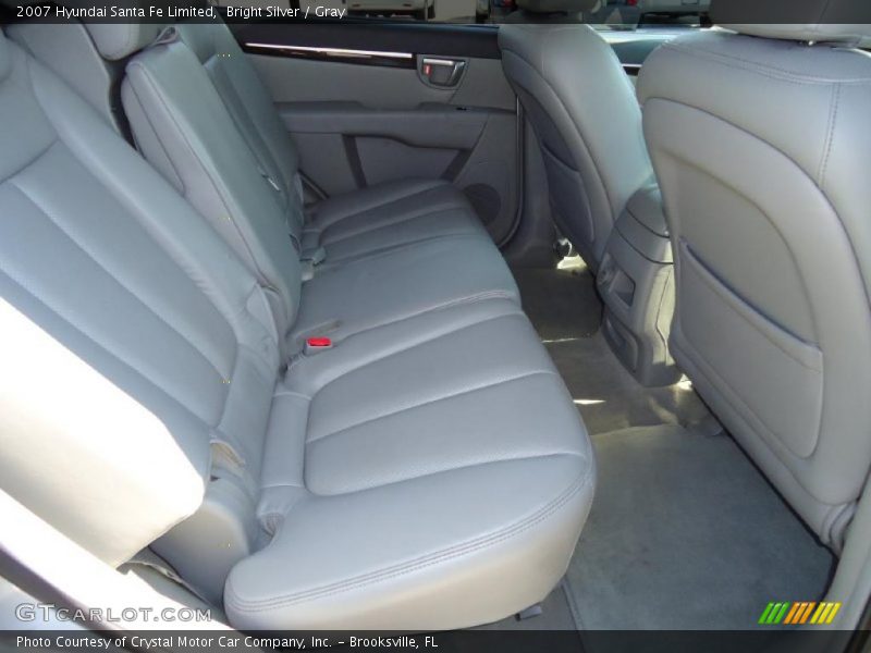 Bright Silver / Gray 2007 Hyundai Santa Fe Limited