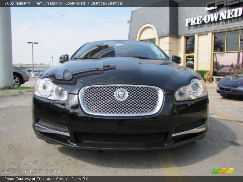 Ebony Black / Charcoal/Charcoal 2009 Jaguar XF Premium Luxury