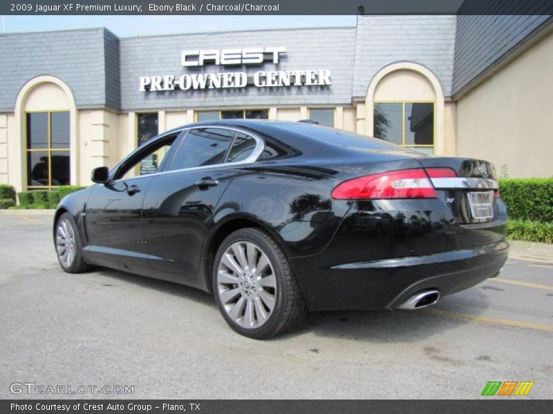 Ebony Black / Charcoal/Charcoal 2009 Jaguar XF Premium Luxury