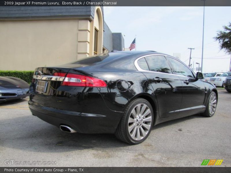 Ebony Black / Charcoal/Charcoal 2009 Jaguar XF Premium Luxury