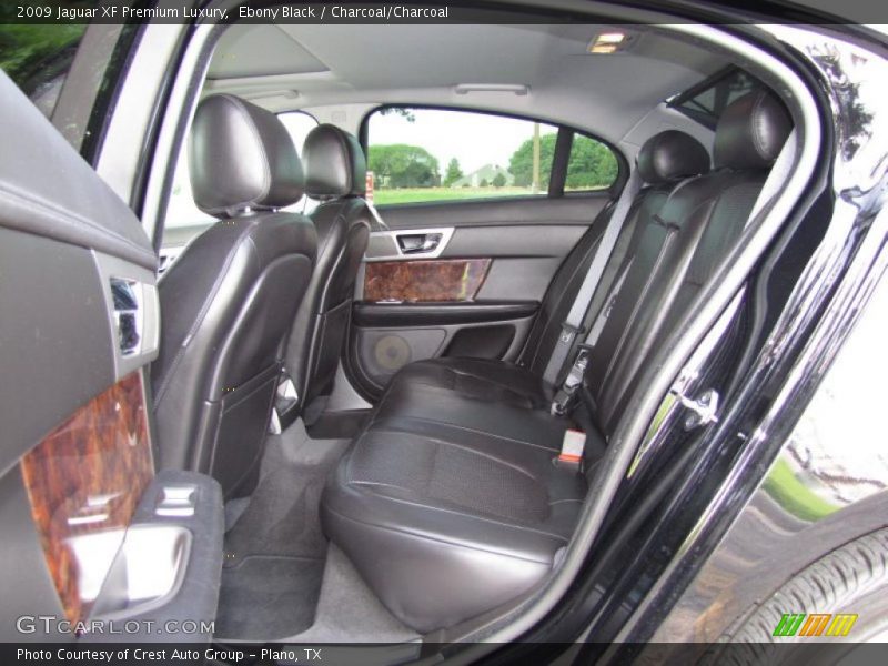 Ebony Black / Charcoal/Charcoal 2009 Jaguar XF Premium Luxury