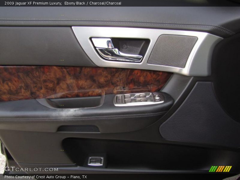 Ebony Black / Charcoal/Charcoal 2009 Jaguar XF Premium Luxury