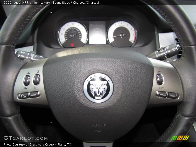 Ebony Black / Charcoal/Charcoal 2009 Jaguar XF Premium Luxury