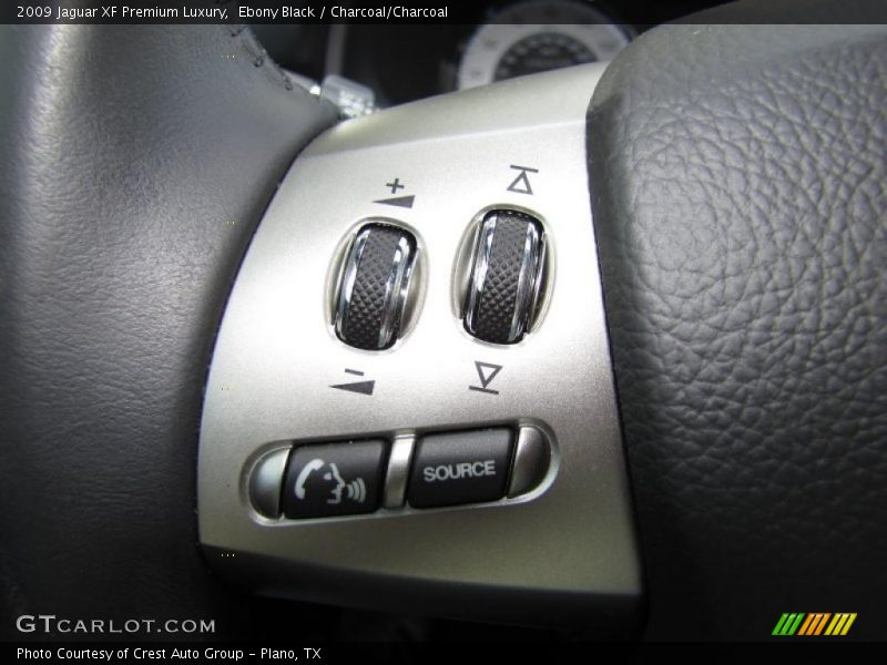 Ebony Black / Charcoal/Charcoal 2009 Jaguar XF Premium Luxury