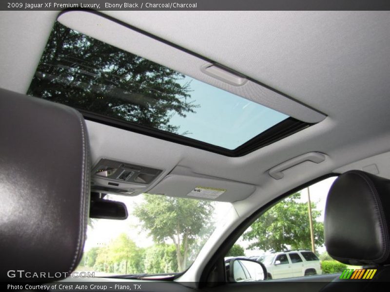 Ebony Black / Charcoal/Charcoal 2009 Jaguar XF Premium Luxury