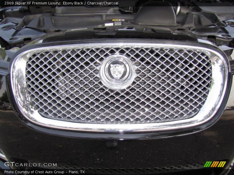 Ebony Black / Charcoal/Charcoal 2009 Jaguar XF Premium Luxury