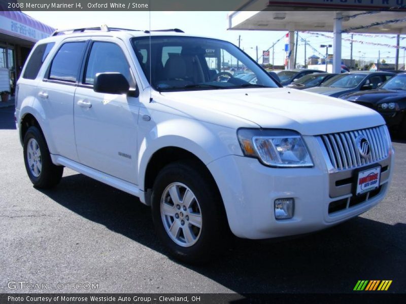 Oxford White / Stone 2008 Mercury Mariner I4