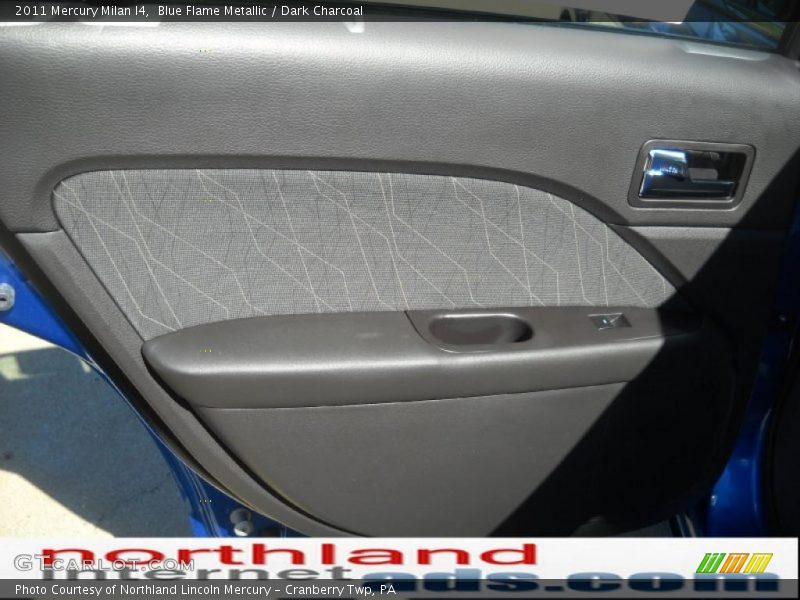 Blue Flame Metallic / Dark Charcoal 2011 Mercury Milan I4