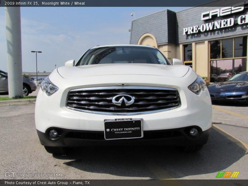 Moonlight White / Wheat 2009 Infiniti FX 35