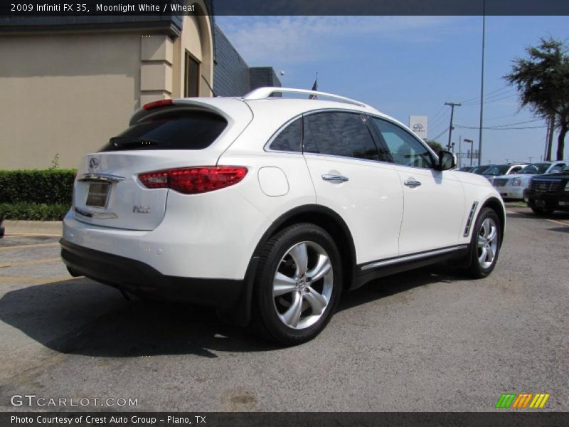 Moonlight White / Wheat 2009 Infiniti FX 35