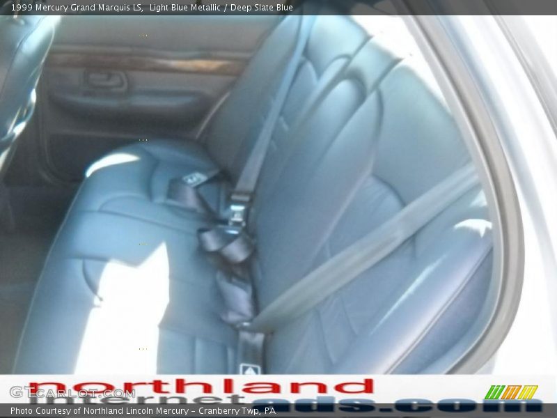 Light Blue Metallic / Deep Slate Blue 1999 Mercury Grand Marquis LS