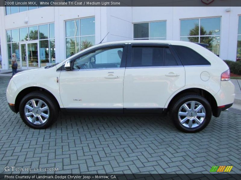 White Chocolate Tri Coat / Medium Light Stone 2008 Lincoln MKX